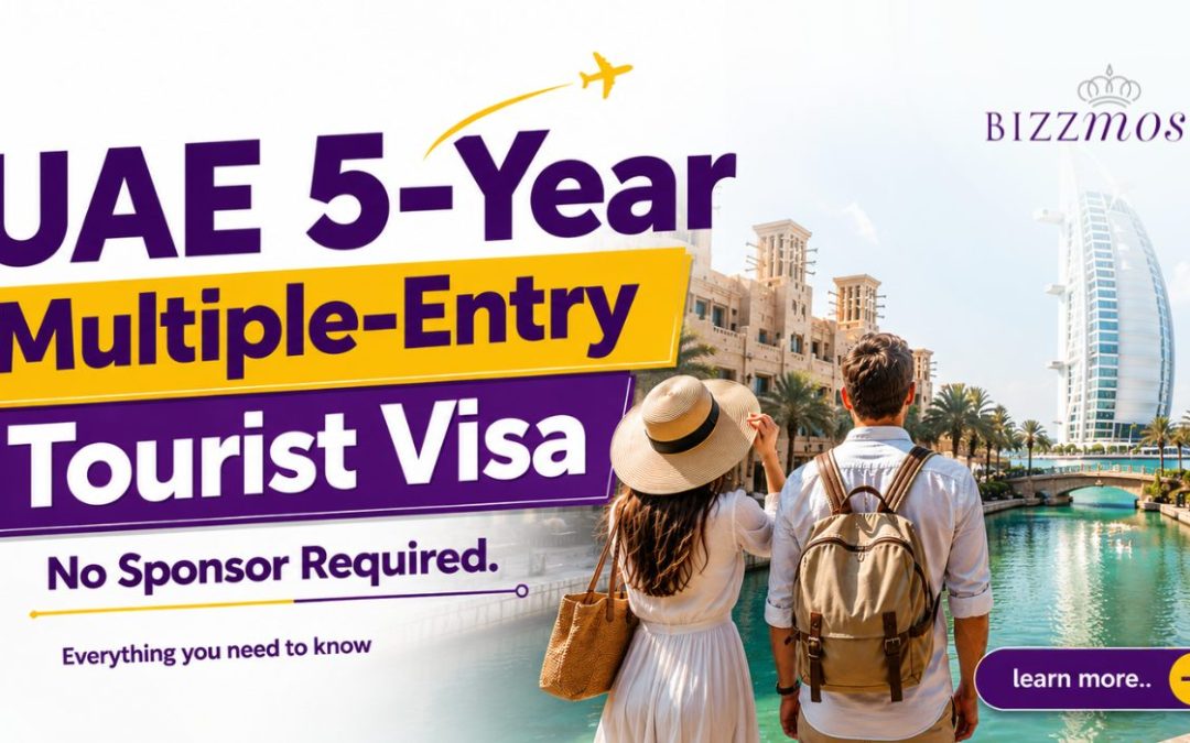 UAE 5-Year Multiple-Entry Tourist Visa(Sponsor not Required)