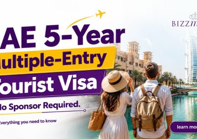 UAE 5-Year Multiple-Entry Tourist Visa(Sponsor not Required)